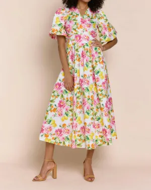 Aster Dress In Lemoncello