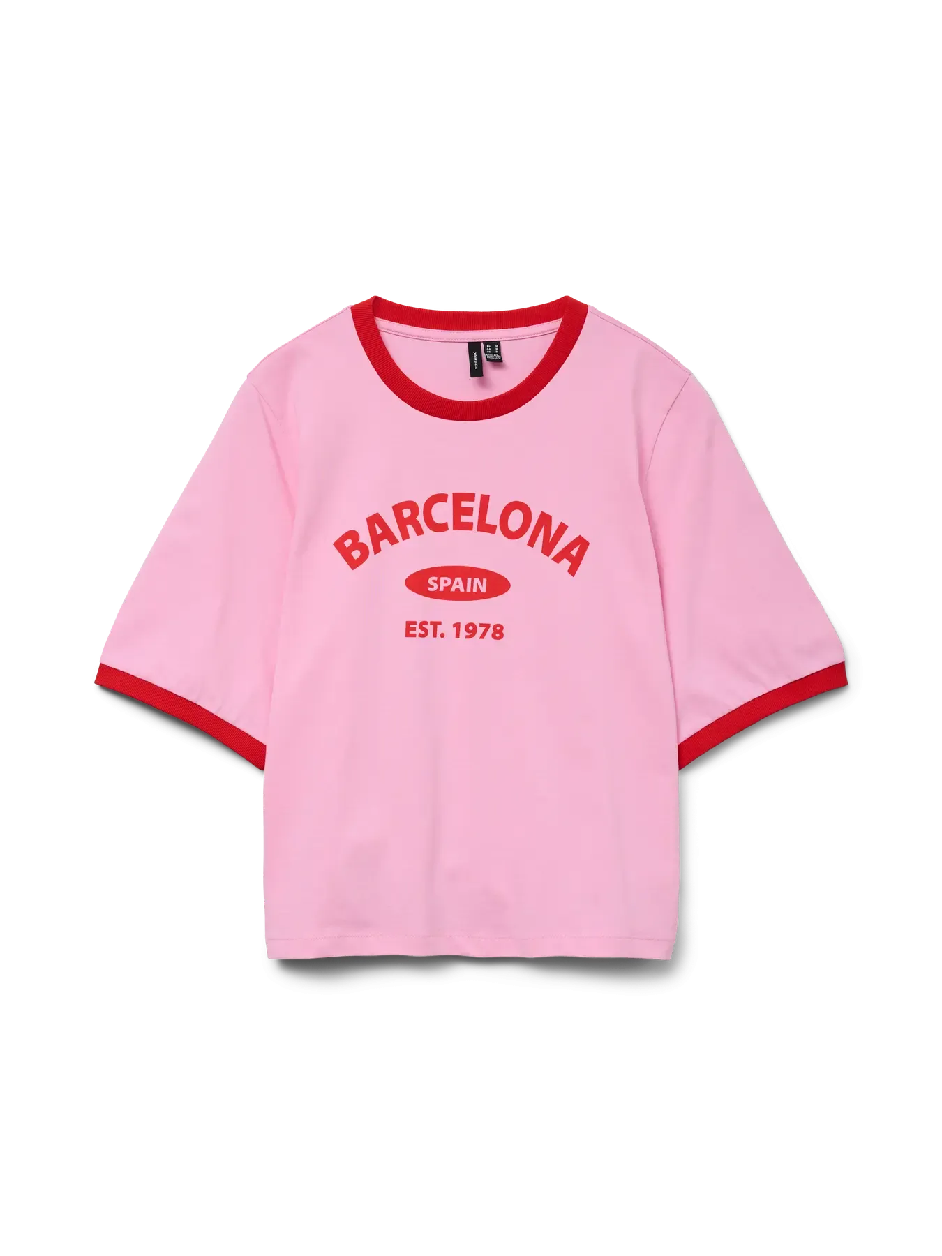 Barcelona Graphic Ringer Tee