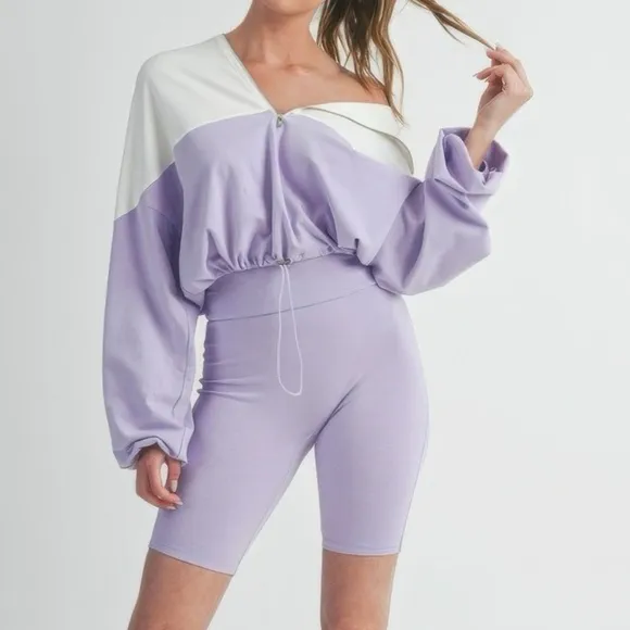 Biker Shorts 2 Piece Set