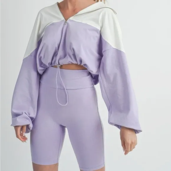 Biker Shorts 2 Piece Set