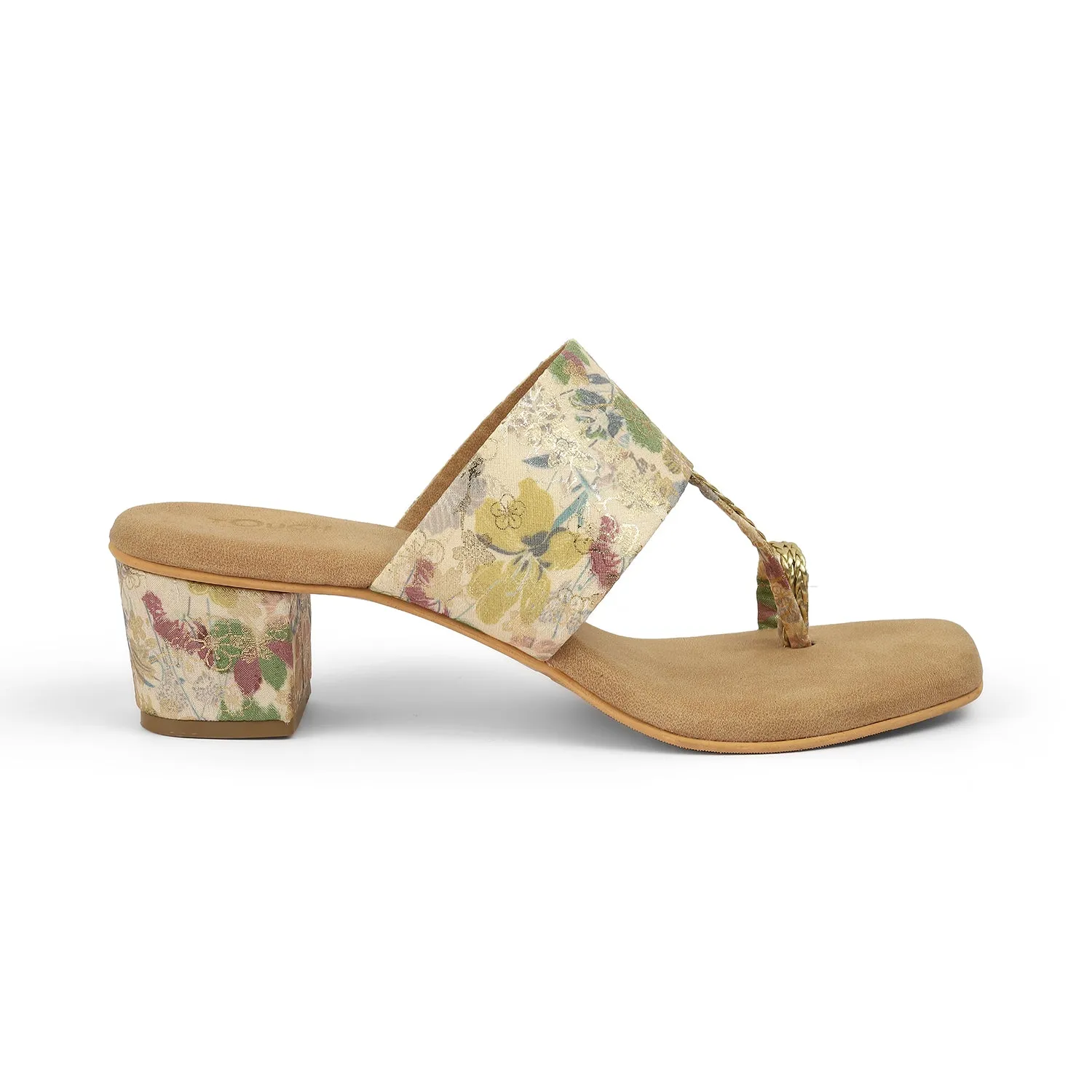 Blooming Beauty: Heeled Sandals