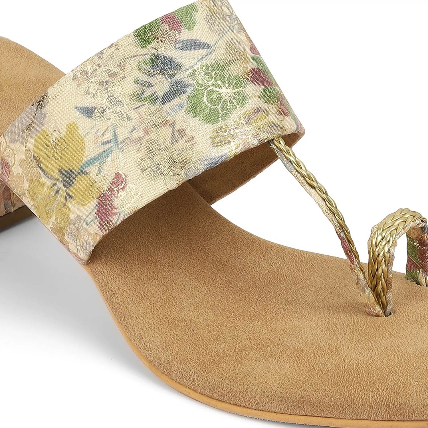 Blooming Beauty: Heeled Sandals