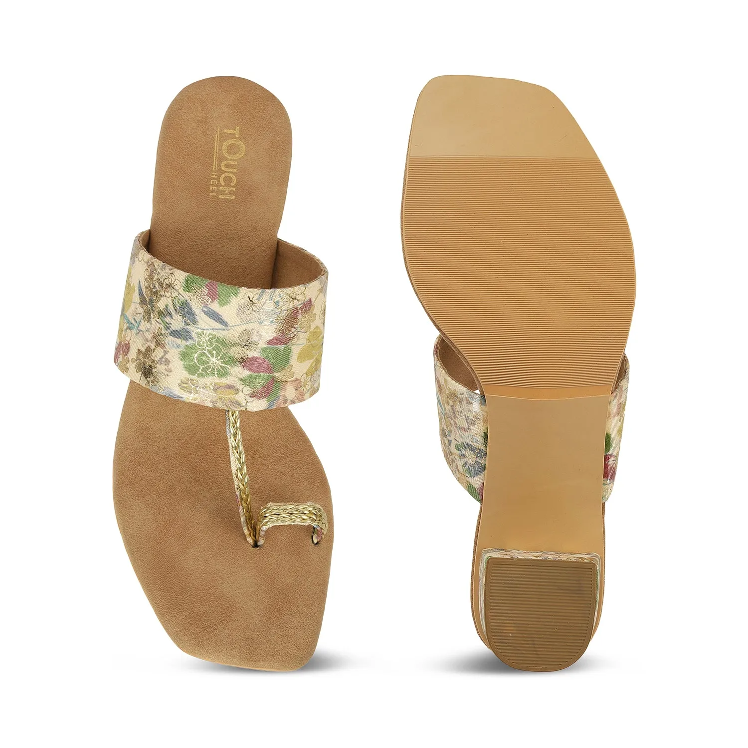 Blooming Beauty: Heeled Sandals