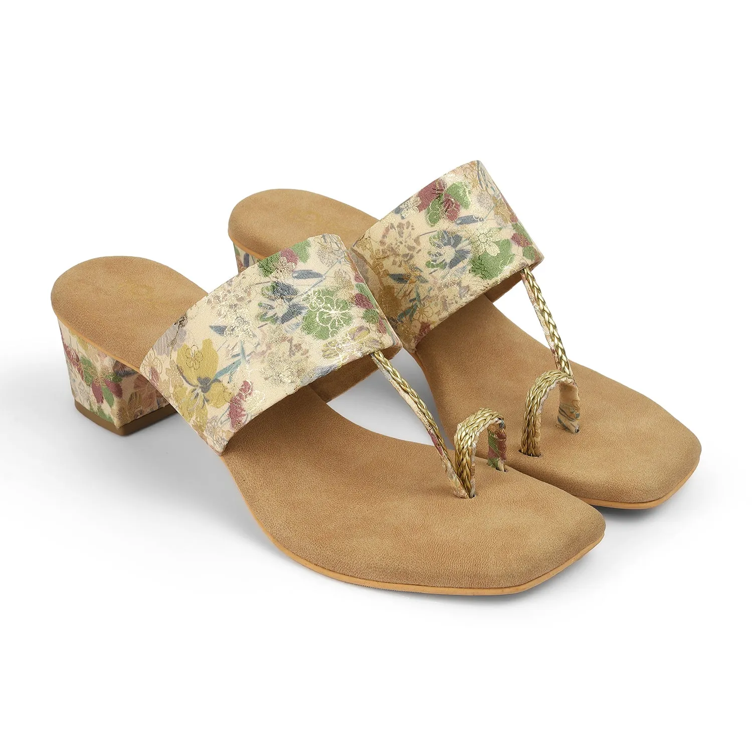 Blooming Beauty: Heeled Sandals