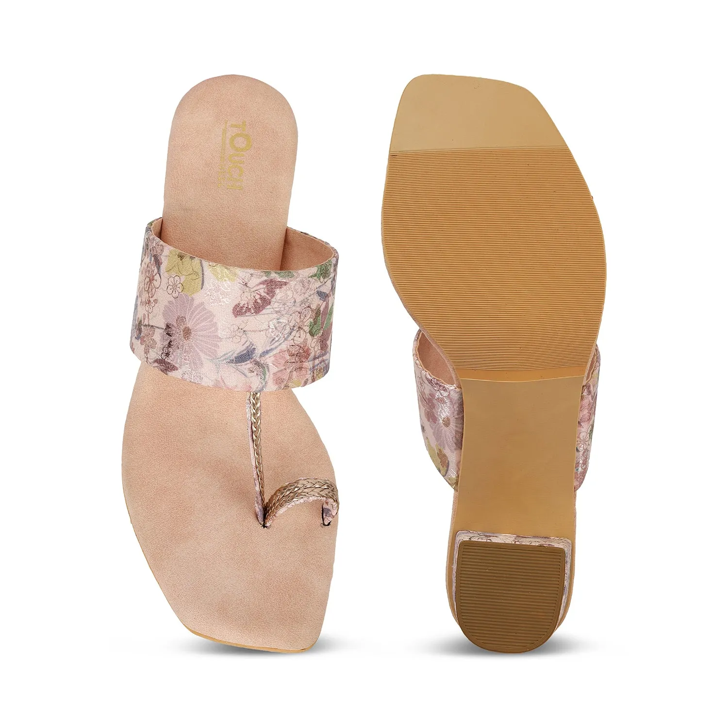 Blooming Beauty: Heeled Sandals