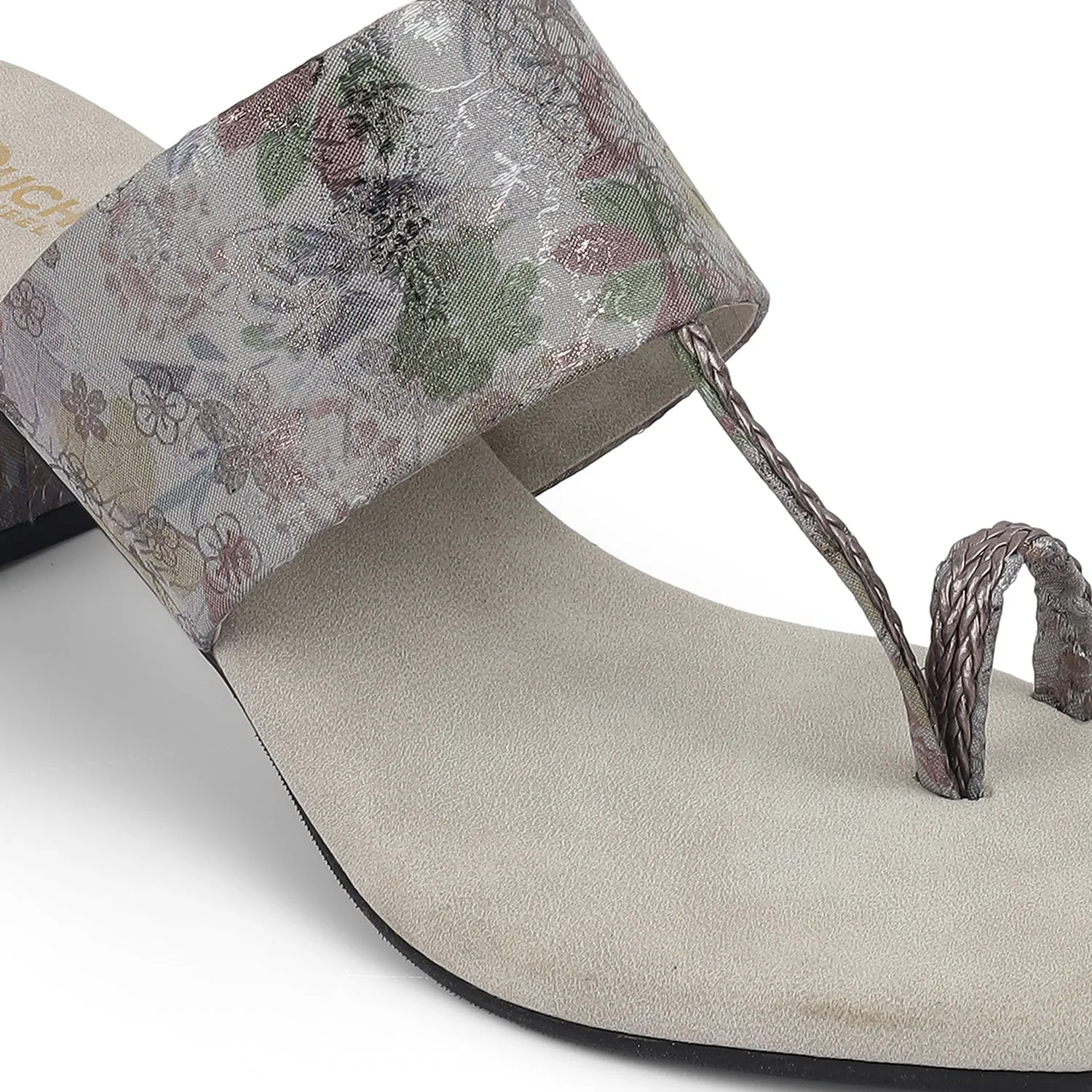 Blooming Beauty: Heeled Sandals