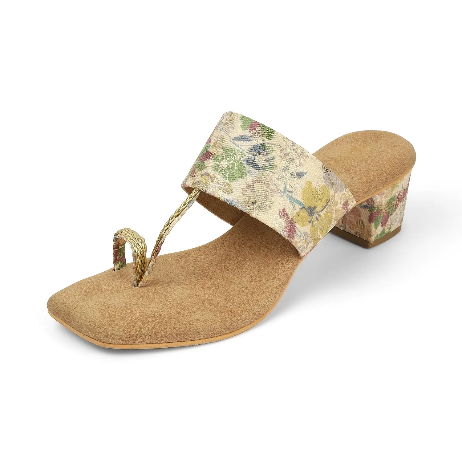 Blooming Beauty: Heeled Sandals