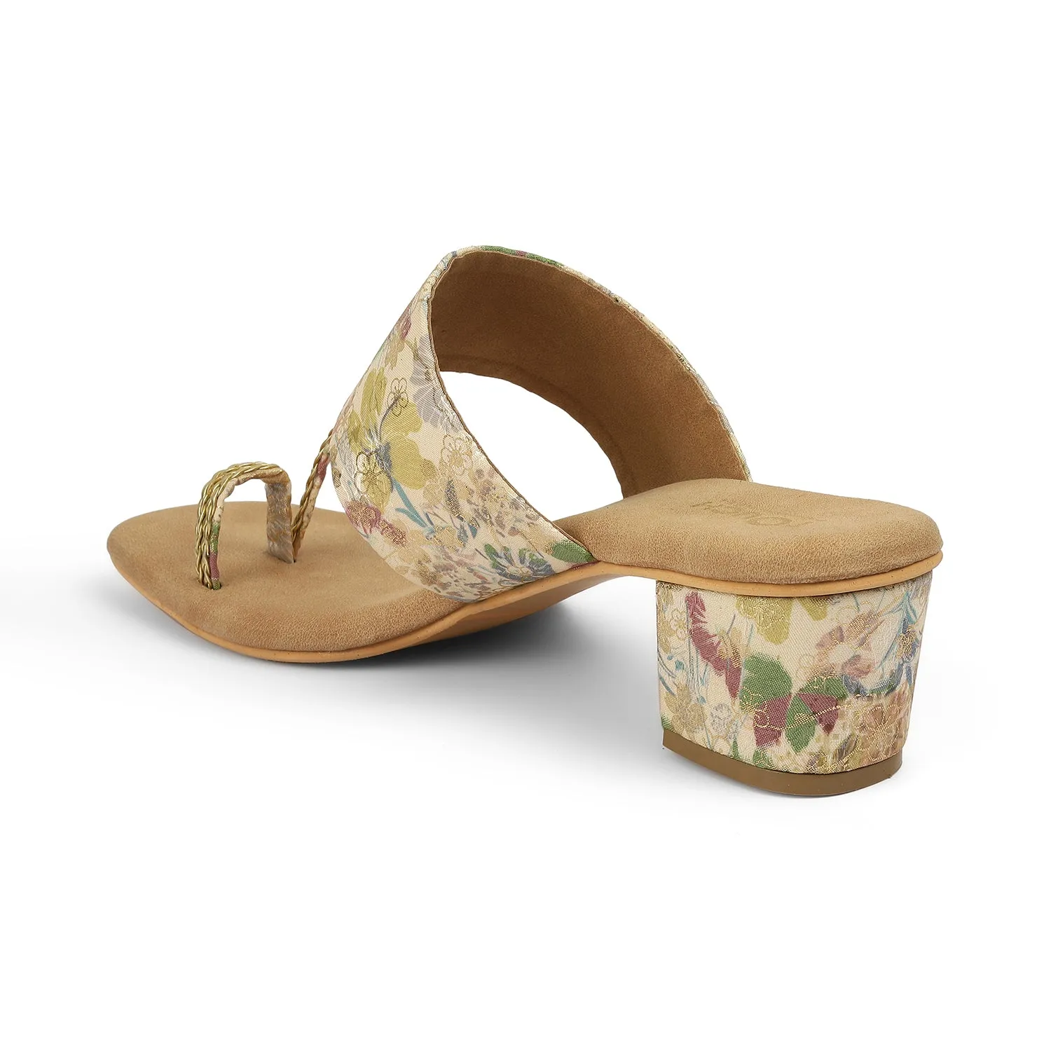 Blooming Beauty: Heeled Sandals