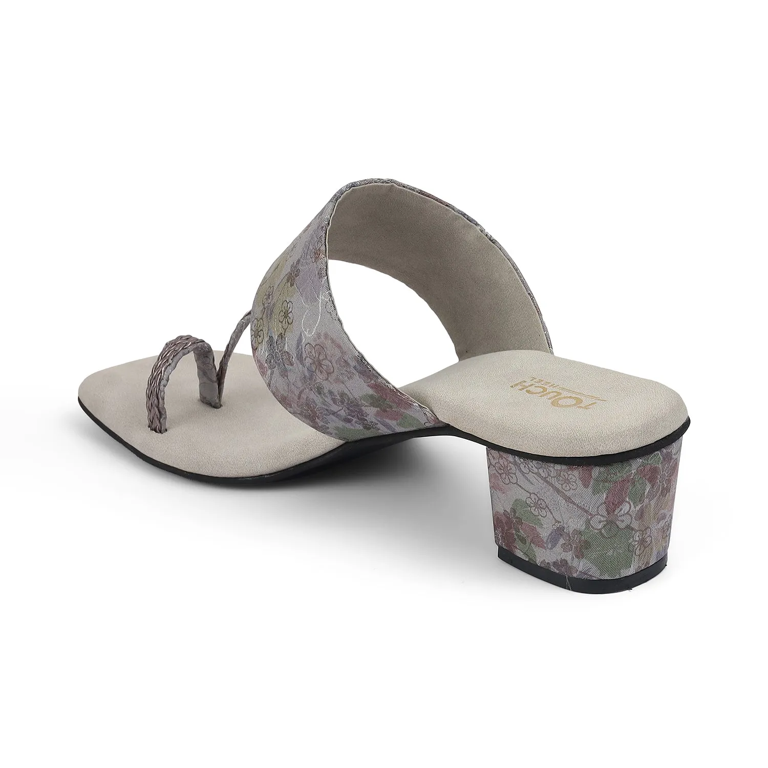 Blooming Beauty: Heeled Sandals