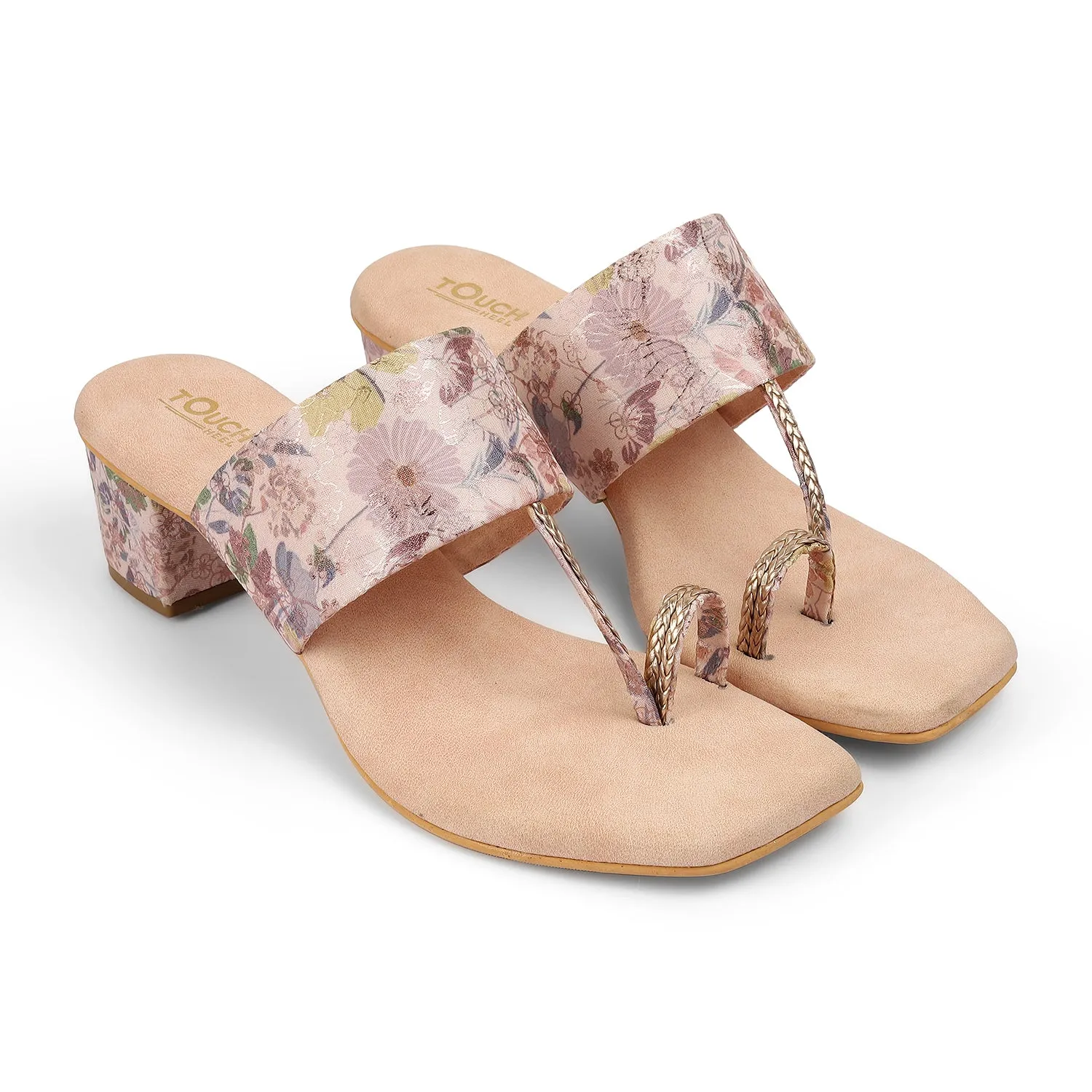 Blooming Beauty: Heeled Sandals