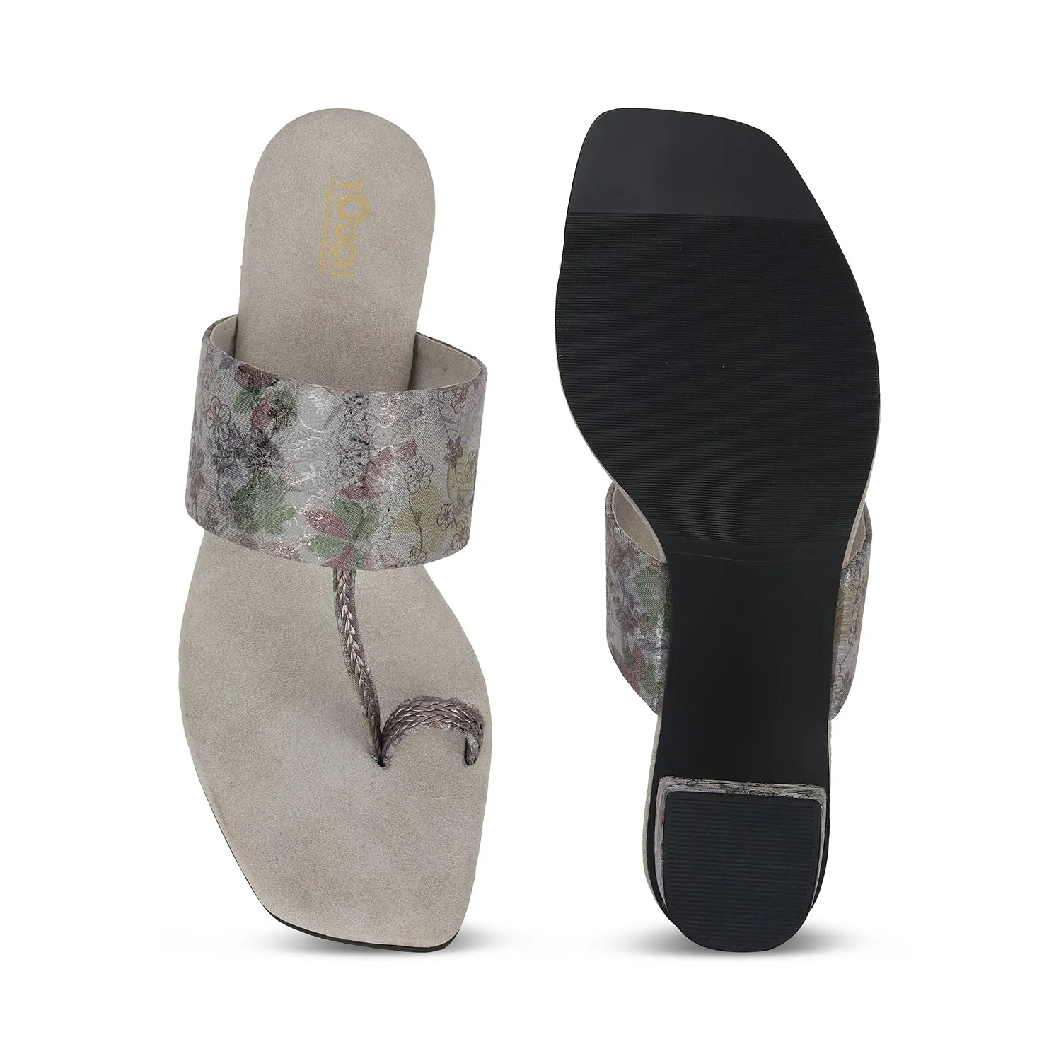Blooming Beauty: Heeled Sandals