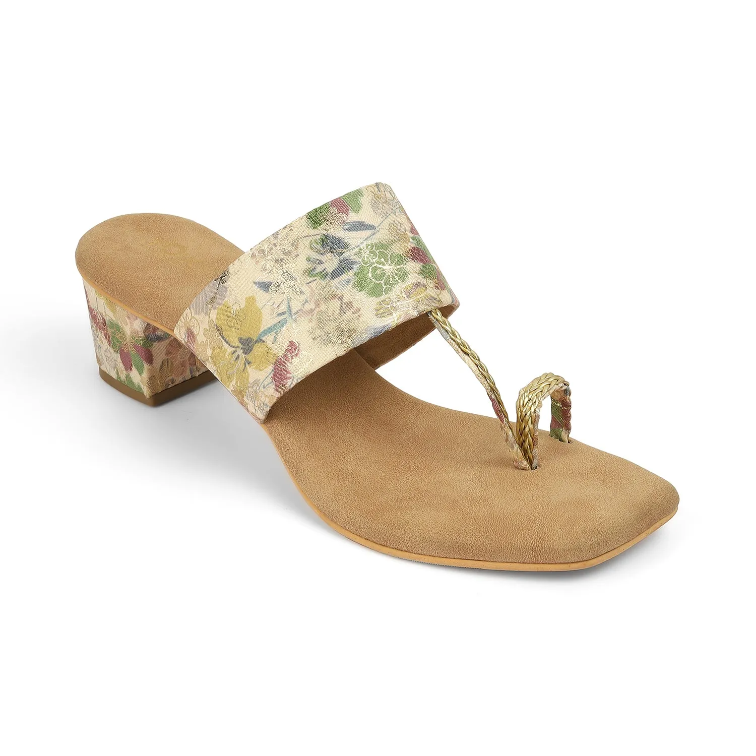 Blooming Beauty: Heeled Sandals