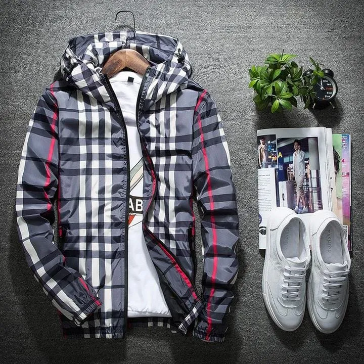 Camouflage Windbreaker Jacket
