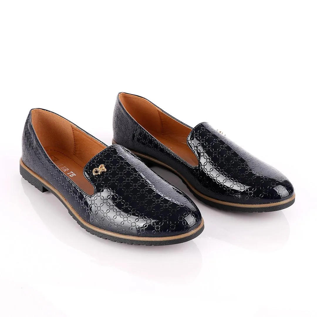 Classic Geerte Design Wetlips Cover Blue Flat Shoe
