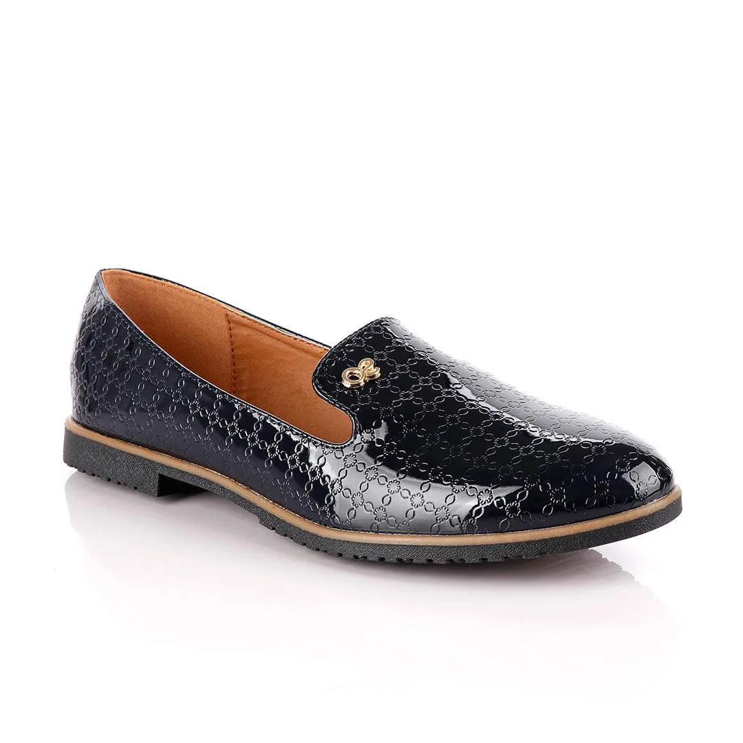 Classic Geerte Design Wetlips Cover Blue Flat Shoe