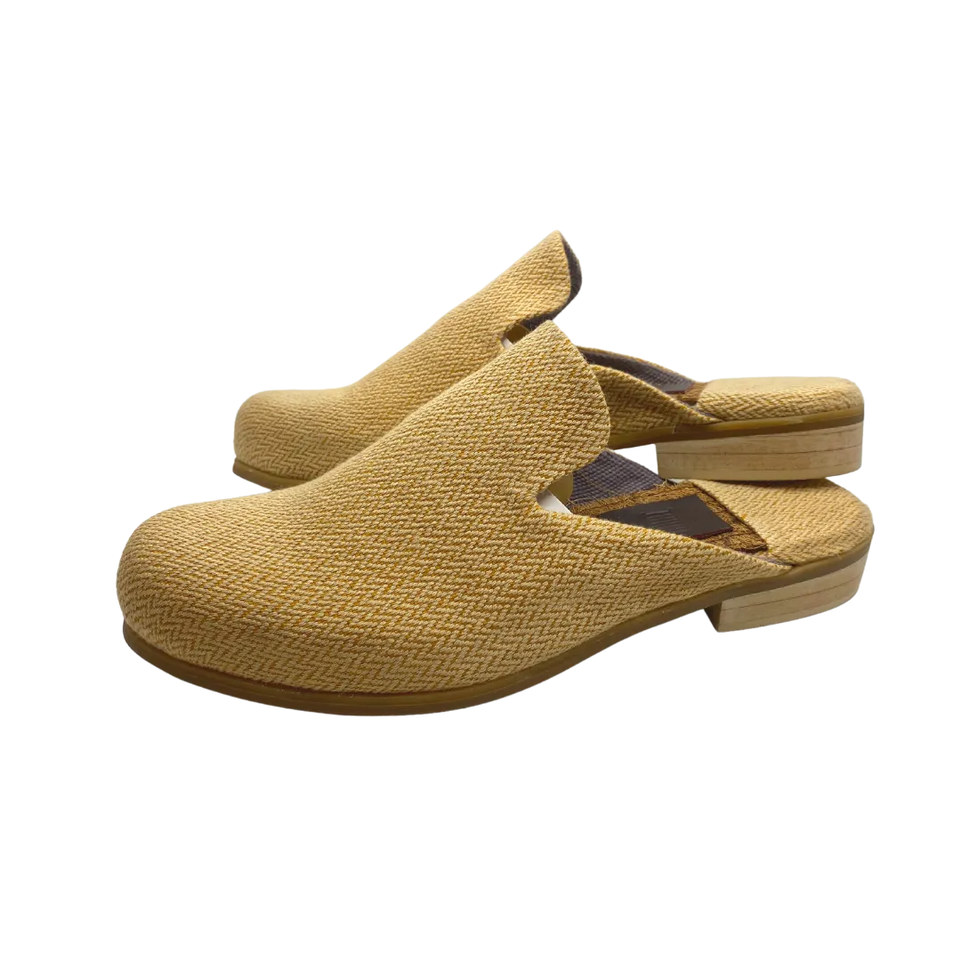 Creative Definitions Negrense Hablon Mules with Coco Coir Footbed