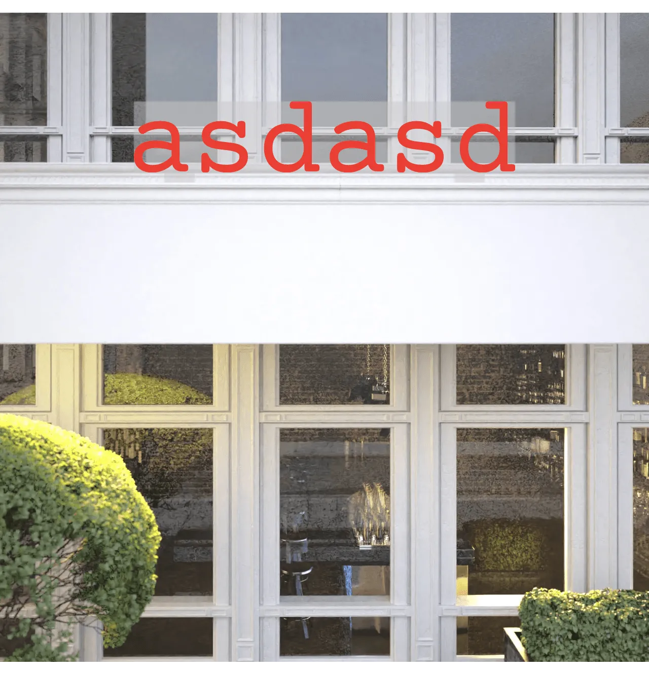 Custom text: asdasd