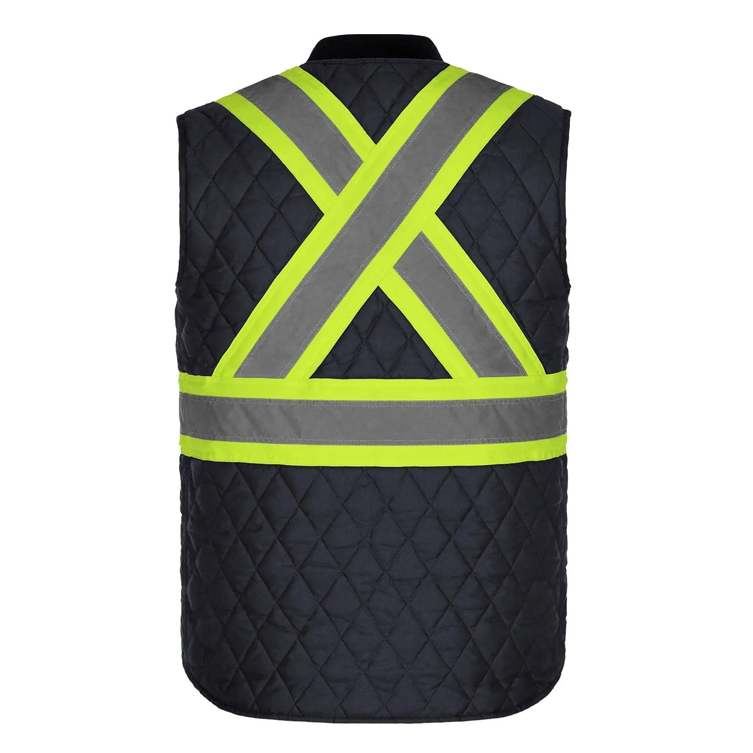 CX2 Mack – Hi-Vis Quilted Vest - Style L01225