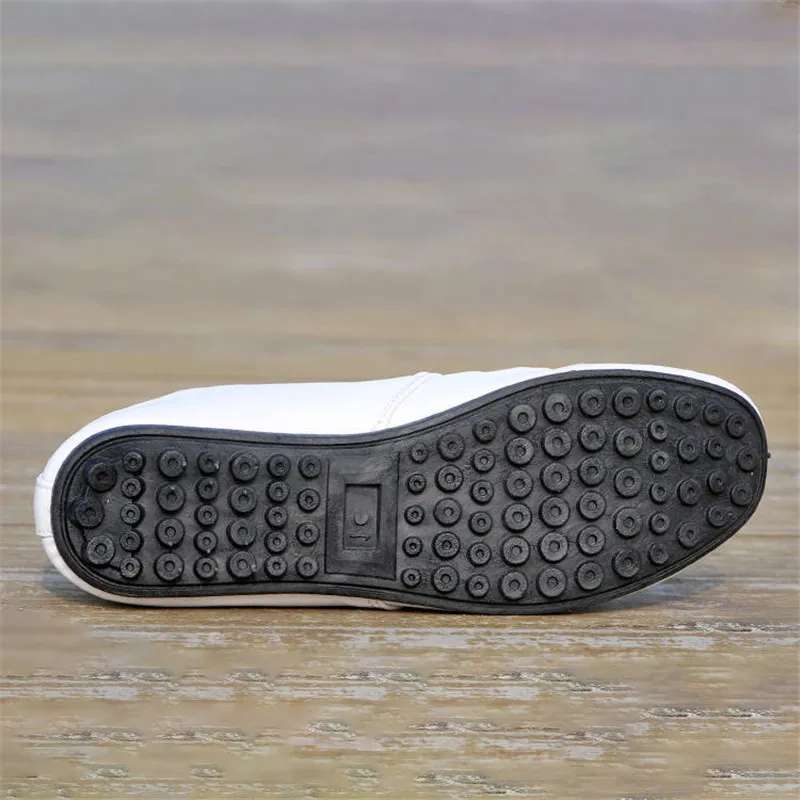 Fashion Lace Up Soft Flats Driving Shoes