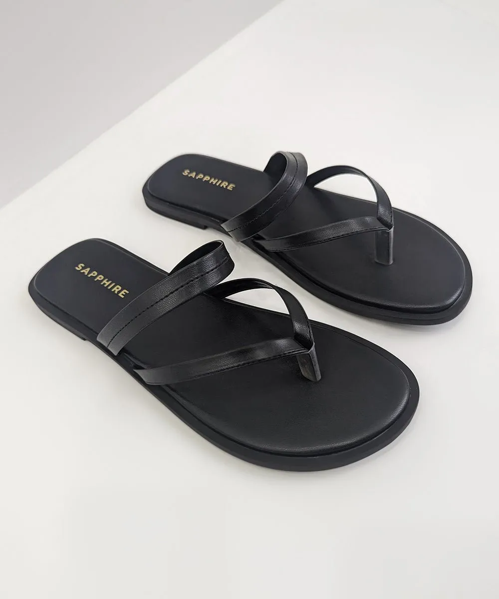 Faux Leather Flats