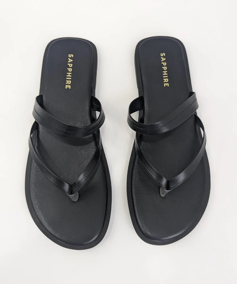 Faux Leather Flats