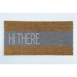 Hi There Coir Doormat