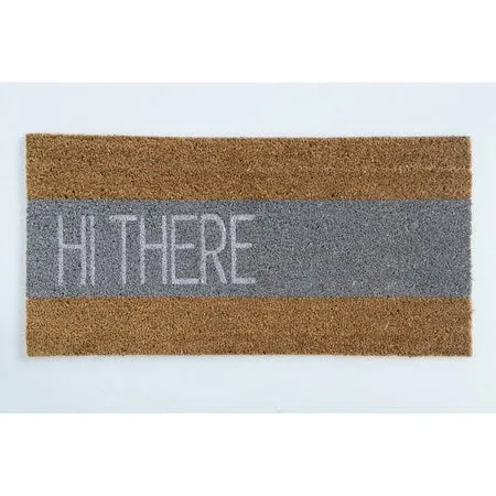 Hi There Coir Doormat