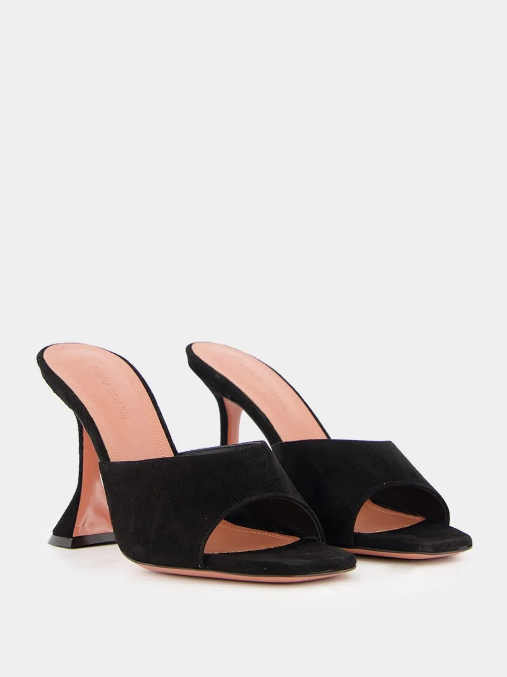 Lupita Suede Mules 95mm