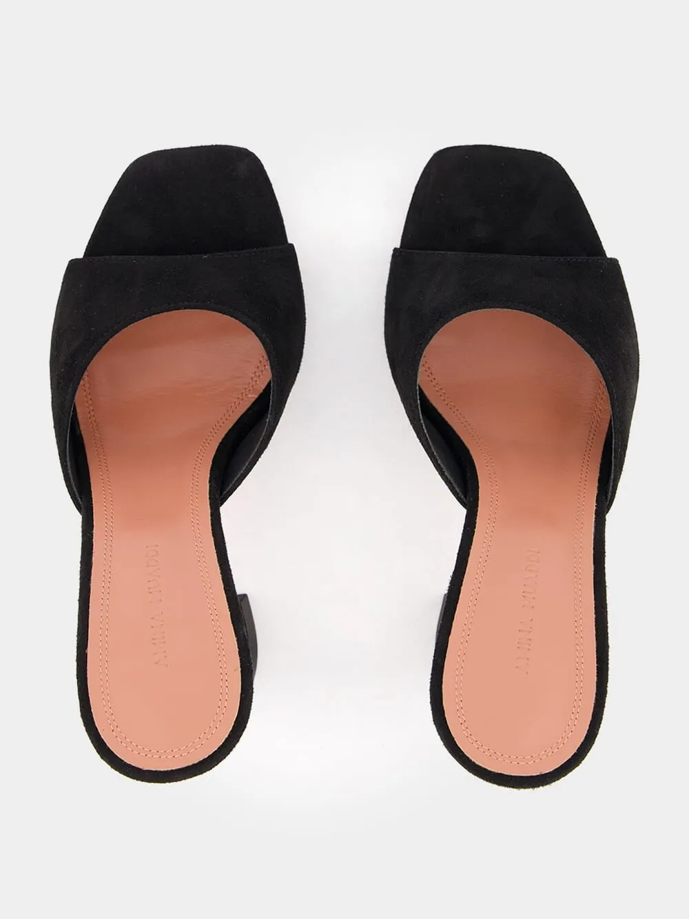 Lupita Suede Mules 95mm