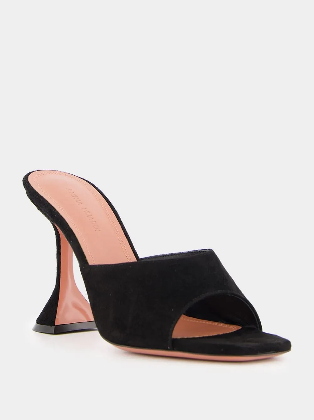 Lupita Suede Mules 95mm