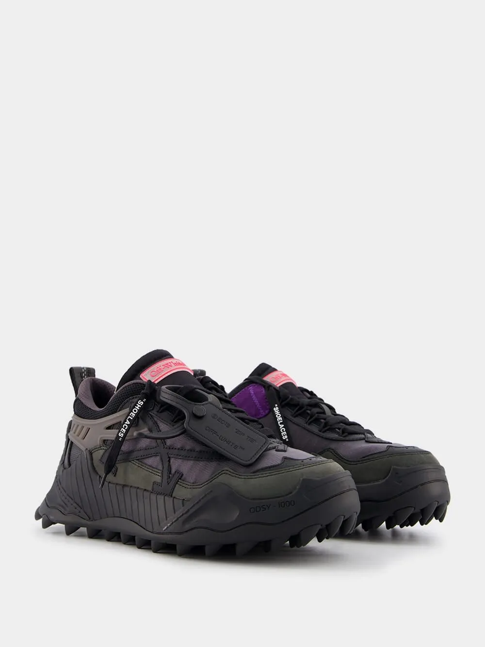 Odsy-1000 Low-Top Black Sneakers