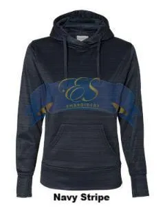 Odyssey Striped Poly Fleece Lapover Hood