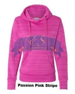 Odyssey Striped Poly Fleece Lapover Hood
