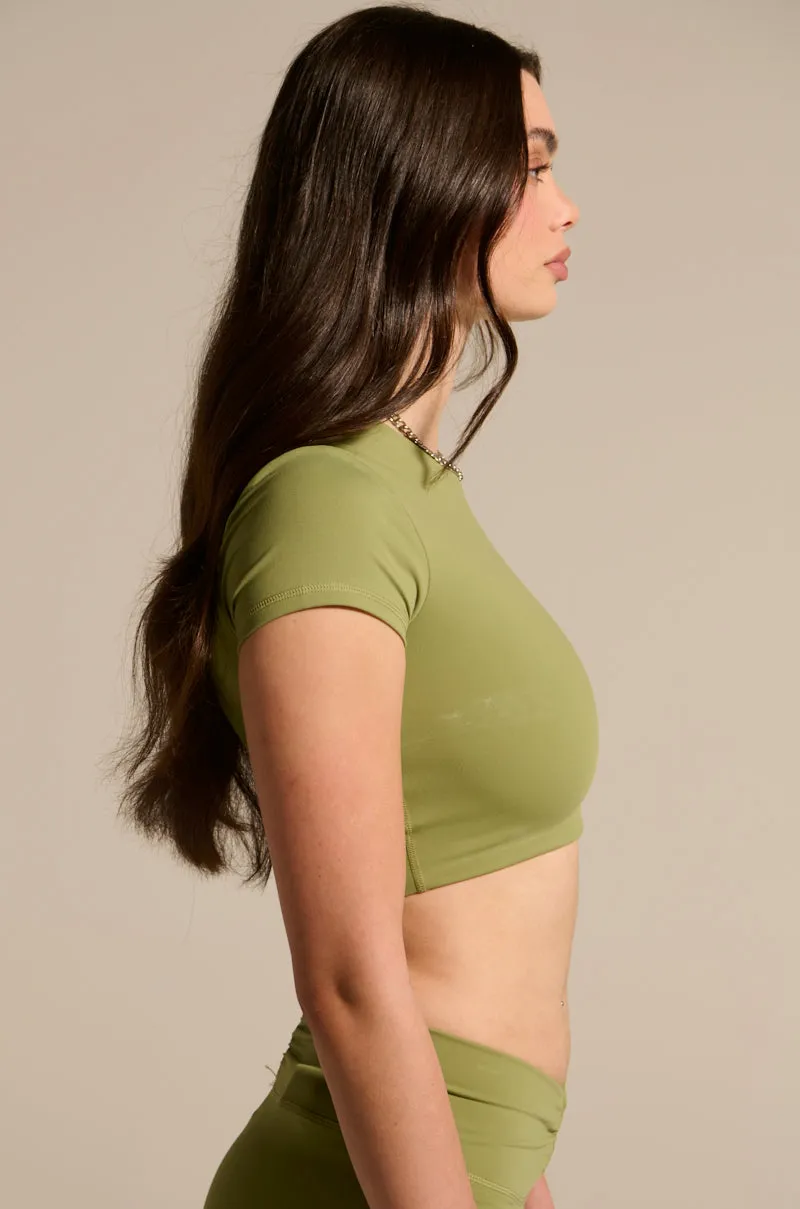 PAXTON SEXY CROPPED T SHIRT