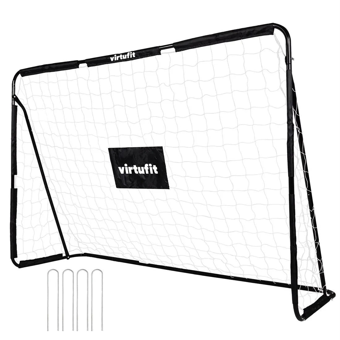 Poarta de fotbal   Virtufit cu tinte de antrenament 215 x 150 cm