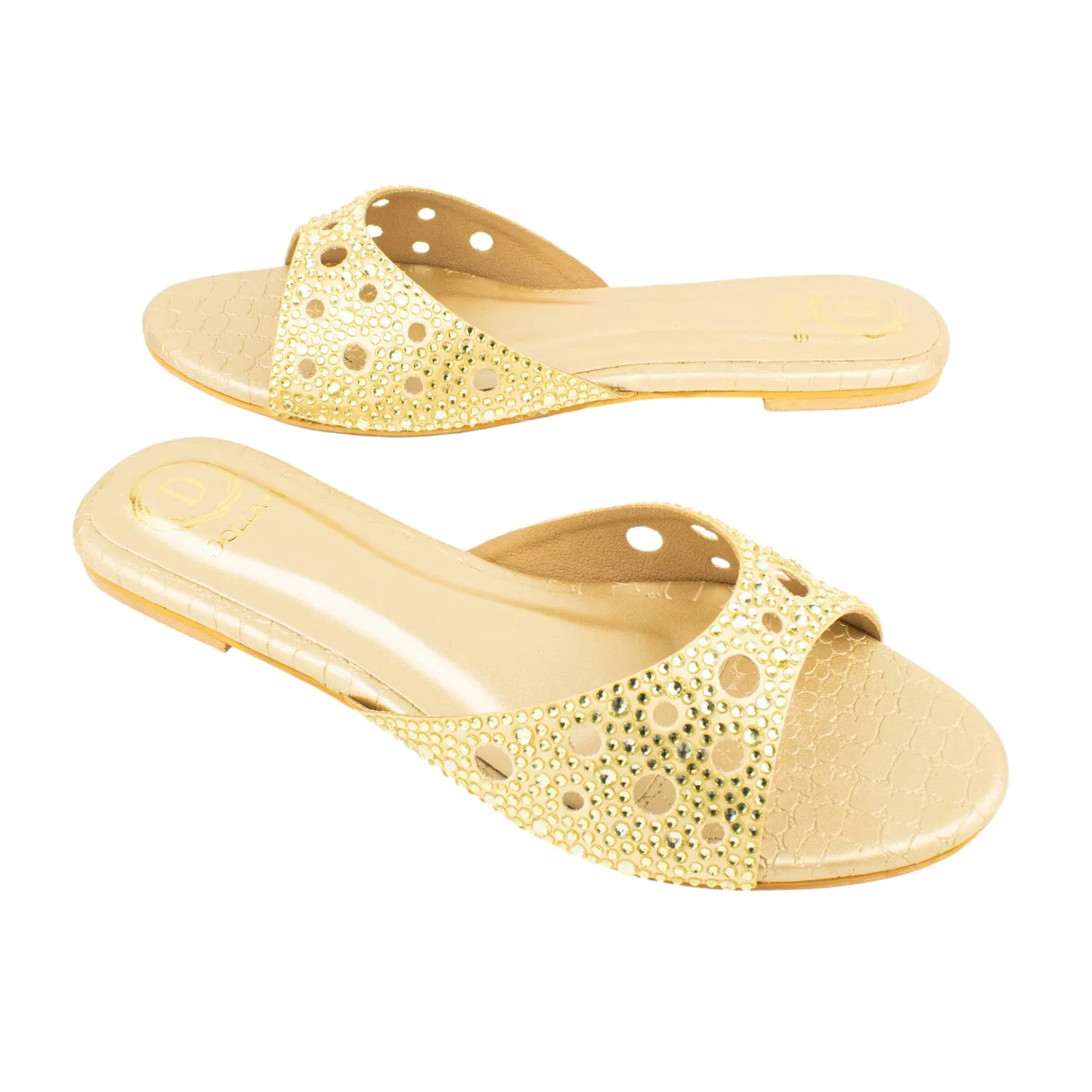Reem Flats S207F - Gold