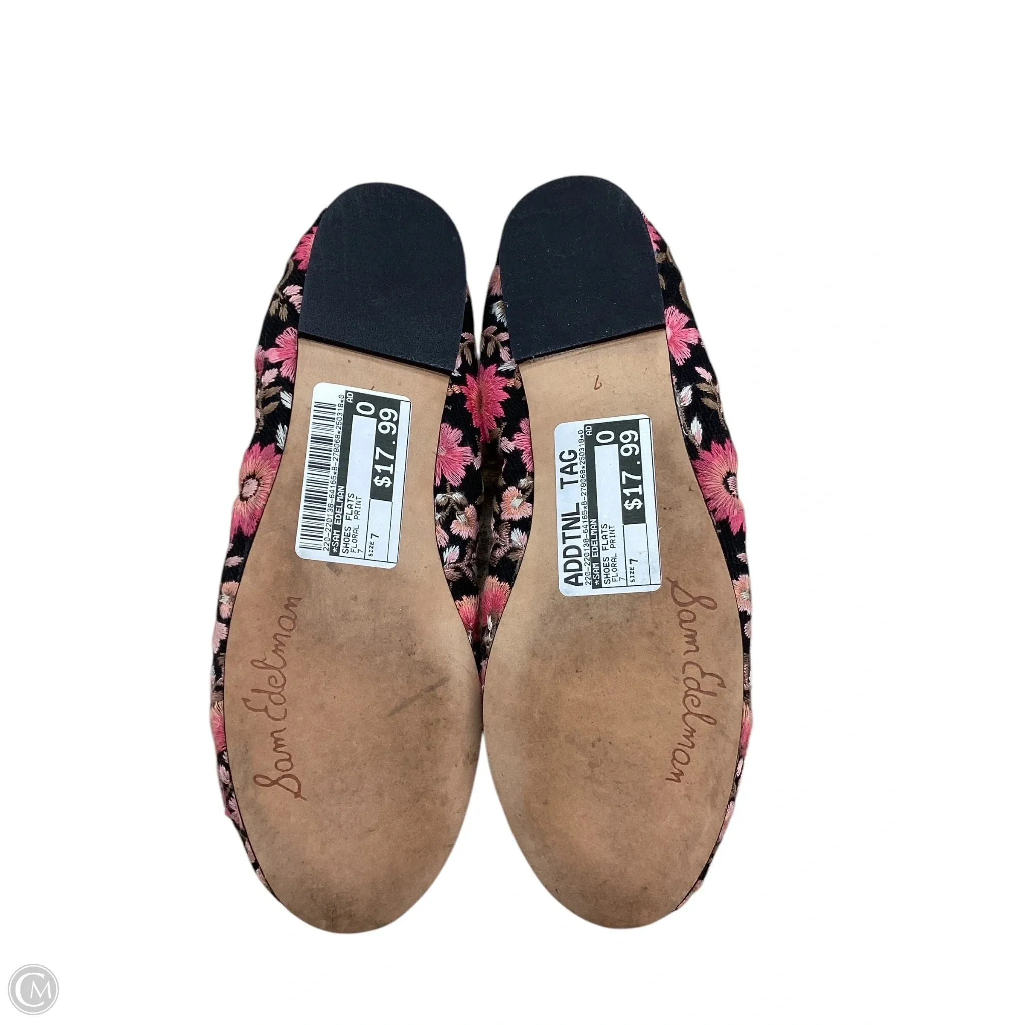 Shoes Flats By Sam Edelman In Floral Print, Size: 7