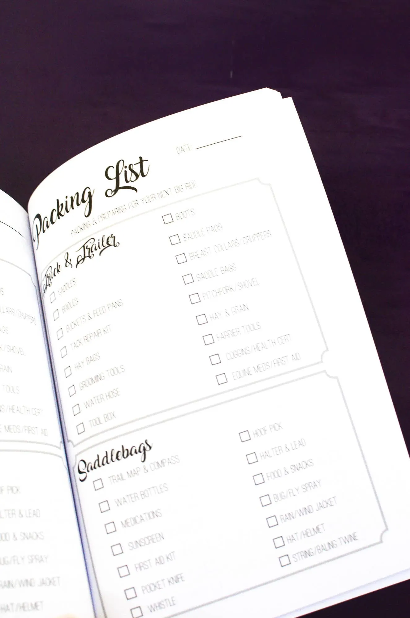 The Trail Rider's Journal