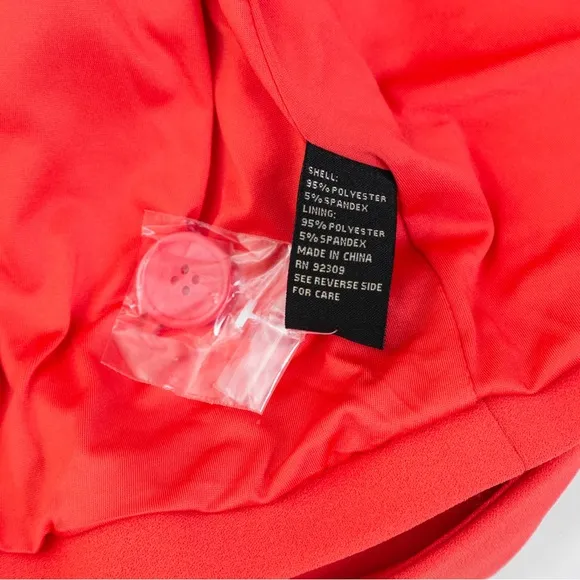 Timeless classic crepe coral single button blazer Diane Gilman DG2 spring